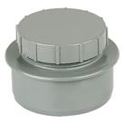 FloPlast Push-Fit Screw-On End Cap Grey 110mm (16026)