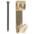 Picture Hooks Long Brassed 100 Pack (16510)