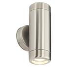 Barracuda Outdoor Up & Down Wall Light Brushed Stainless Steel (19005)