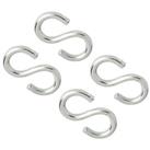 Diall S-Hooks Zinc-Plated 45 x 5mm 4 Pack (1954V)