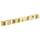 Map Vent Fixed Louvre Vent Gold 466mm x 51mm (195HY)