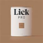 LickPro Matt Brown 02 Emulsion Paint 5Ltr (197JY)