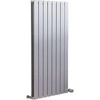 Ximax 1200mm x 595mm 3689BTU Silver Vertical Designer Radiator (1002H)