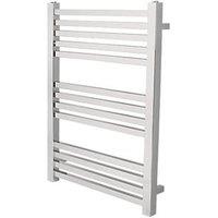 Towelrads 800mm x 600mm 966BTU Chrome Flat Designer Towel Radiator (100RY)