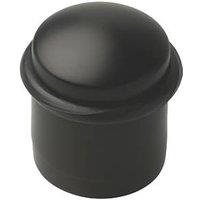 Security Solutions Cylinder Door Stop 31 x 37.5mm Matt Black (101KK)