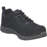 Site Donard Size 6 Black Water-Resistant Steel Toe Cap Safety Trainers (101VU)