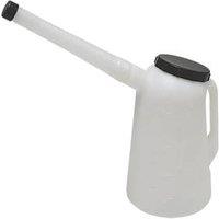 Hilka Pro-Craft ABS Plastic Measuring Jug with Spout White 2Ltr (102PG)