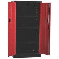 Hilka Pro-Craft Red/Black Tall Garage Cabinet 762mm x 458mm x 1524mm (1038R)
