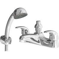 ETAL Eric Deck Mounted Bath Shower Mixer Tap Polished Chrome (103KG)