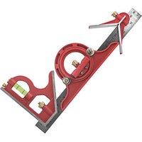 Faithfull Combination Square with Protractor 12" (300mm) (104GC)
