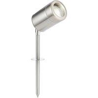 Saxby Odyssey Outdoor Spike Light Brushed Stainless Steel (104VX)