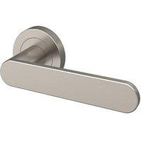 Smith & Locke Maugan Door Handle Pair Satin Nickel (105FK)