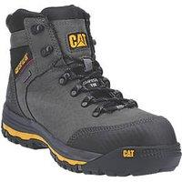 CAT Munising Size 8 Grey Waterproof Safety Boots (105JV)