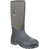 Muck Boots Chore Classic Hi Patterned Size 4 Moss Non Safety Wellies (105YG)