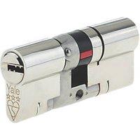 Yale Fire Rated 3 Star Double Platinum Euro Profile Cylinder 40-40 (80mm) Nickel (1064T)