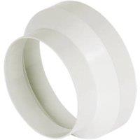 Manrose Round Central Reducer White 125-100mm (10684)