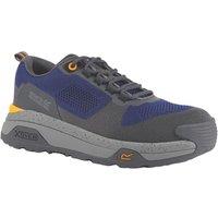 Regatta Crossfort S1 Trainer Size 7 Twilight Blue/Gun Metal Waterproof Safety Boots (106JW)
