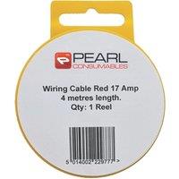 Pearl Consumables 17A 2mm Automotive Cable 4m Coil Red (107YY)