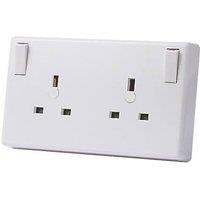 LAP 13A 1G to 2G Switched Converter Socket White (108CC)