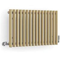 Terma Rolo Room 500mm x 865mm 2015BTU Brass Horizontal Designer Radiator (109RH)
