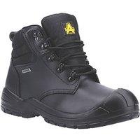 Amblers 241 Size 10 Black Waterproof Steel Toe Cap Safety Boots (109TV)