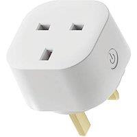 Calex 13A Smart Plug-Through Adaptor White (110RH)