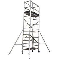 Werner Pro Plus Single Depth Aluminium Tower 0.6m x 1.5m x 3.4m (111HA)