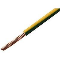 Time 6491B Green/Yellow 1-Core 4mm Conduit Cable 100m Drum (111PF)