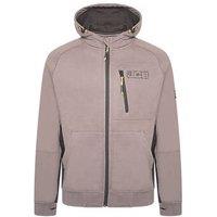 JCB Trade Zip Thru Hoodie Grey Large 42-44" Chest (111RX)