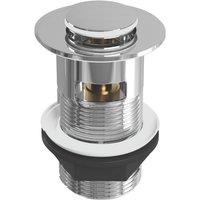 ETAL Slotted Push Button Basin Waste Chrome 60mm (111VN)