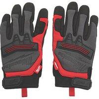 Milwaukee Demolition Gloves Black/Red Medium (112GC)