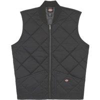Dickies Diamond Quilted Vest Body Warmers Black Medium 38" Chest (112XJ)