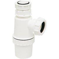 FloPlast 40mm White Telescopic Sink Bottle Trap