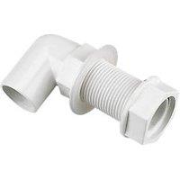 FloPlast Bent Tank Connectors White 21.5mm 5 Pack (11326)