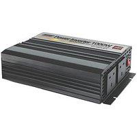 Maypole 1000W 12V to 230V Power Inverter + Type A USB Charger (113FY)