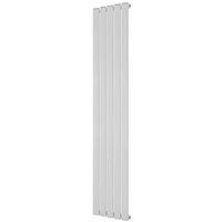 Ximax Ramsay 1800mm x 345mm 2782BTU White Vertical Designer Radiator (113GL)