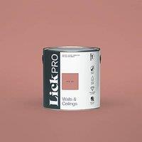 LickPro Max+ 2.5Ltr Red 03 Matt Emulsion Paint (113JX)