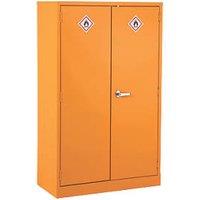 Barton 2-Shelf Hazardous Substance Cabinet Yellow 915mm x 457mm x 1524mm (113VV)