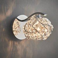Quay Design Pippa LED Wall Light Chrome 2W 210lm (114VH)