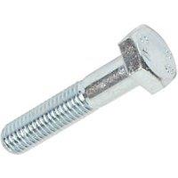 Easyfix Bright Zinc-Plated Carbon Steel Hex Bolts M8 x 100mm 50 Pack (1168H)