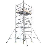 Boss Ladderspan 3T Double Depth Aluminium Tower 1.2m x 1.8m x 6.2m (116HA)