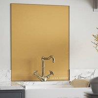 Laura Ashley Brass Kitchen Splashback 600mm x 750mm x 6mm (116JM)