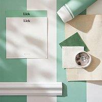 LickPro Green Painted Stripe 01 Wallpaper Roll 52cm x 10m (116KT)