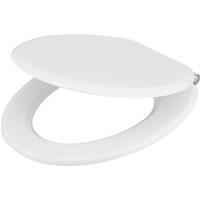 Pilica Soft-Close Toilet Seat Moulded Wood White (116RT)