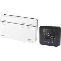 Drayton Wiser Wireless Heating & Hot Water Internet-Enabled 2-Channel Smart Thermostat Kit Anthracite (117KA)