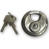 Squire DCL1 KA Stainless Steel Keyed Alike Water-Resistant Disc Padlock 70mm (117PU)