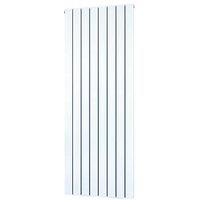 Towelrads Hanworth Plus 1800mm x 640mm 8254BTU White Vertical Designer Radiator (118RY)