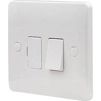 Vimark Pro 13A Switched Fused Spur White (119PV)