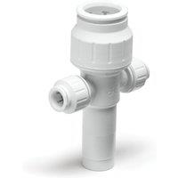 JG Speedfit PEM582215AWP Plastic Push-Fit Reducing 2 Port Plumbing Manifold 22mm x 10mm (119TA)