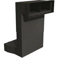 Telescopic Underfloor Vent Black 220mm x 215mm (12025)